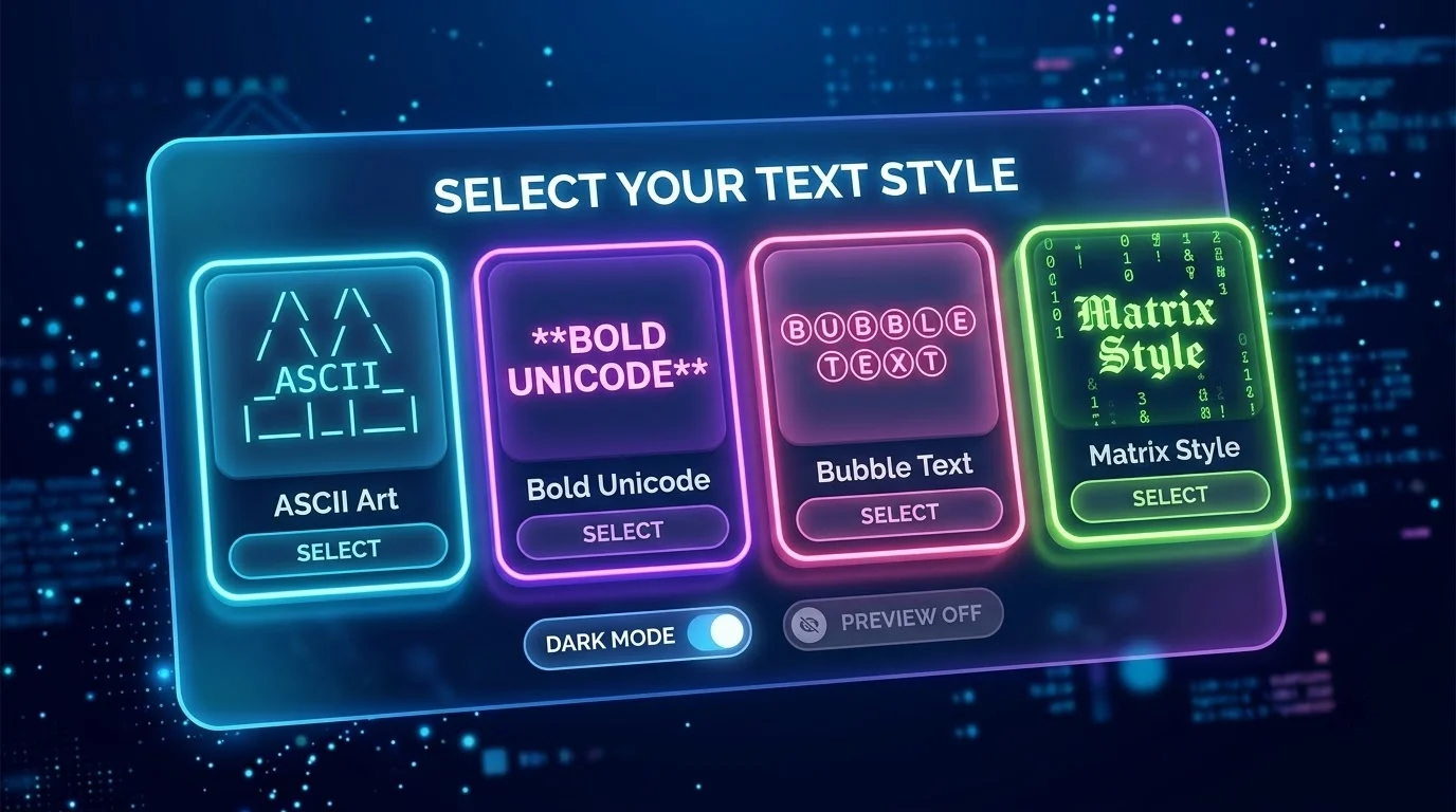 BIG Text Generator - How to Copy & Paste Big ASCII Art Text for Instagram & Discord